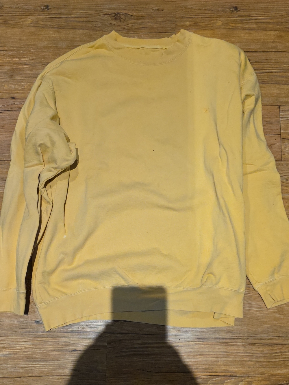 Men's Yellow Crewneck Sweater